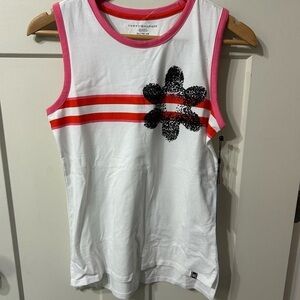 Tommy Hilfiger floral  striped y2k Tank Top